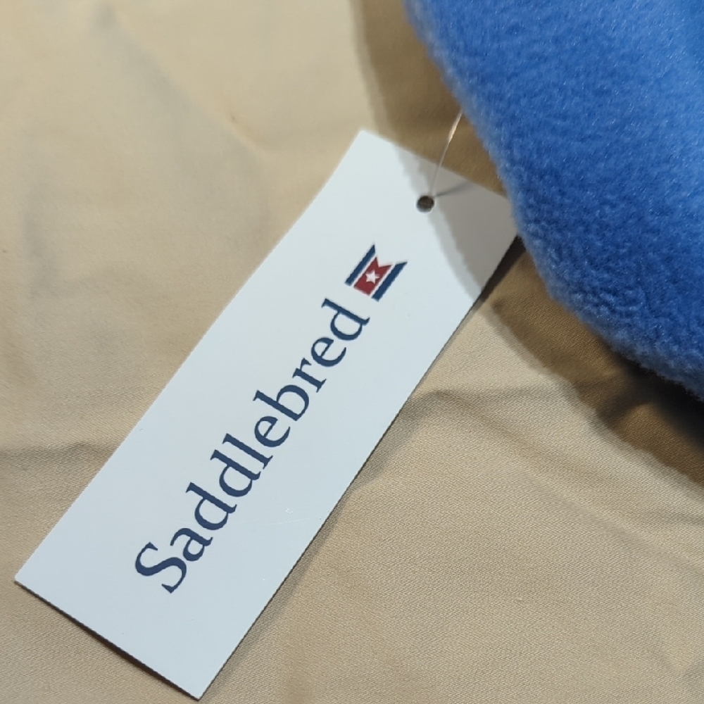 Saddlebred Light Blue Fleece Pullover - Picture 8 of 10
